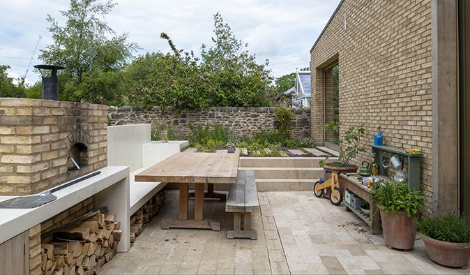 A garden design in Grange